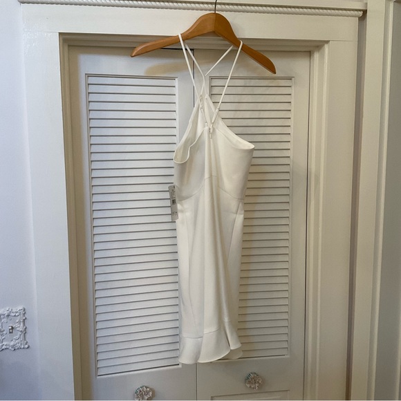 NWT $175 Aidan Mattox Halter A-Line I Roy Dress, Size 6 - Picture 7 of 12